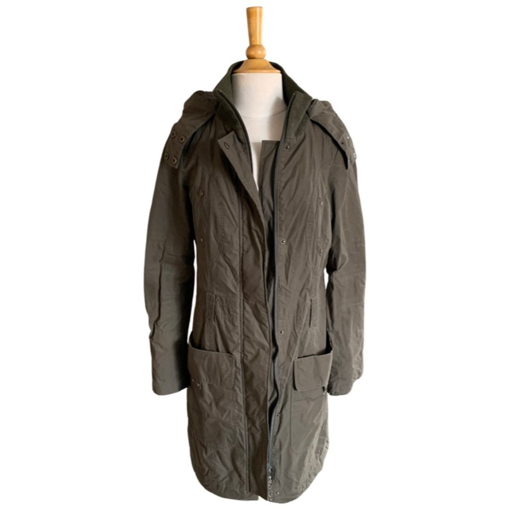 Promod Olive Green Utility Ski Jacket